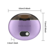 Load image into Gallery viewer, Electric Nail Clipper With Low Noise Intelligent Nail Drill Nail Cutter For Children and Adult Portable Finger Toe Scissors