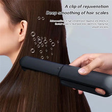 Load image into Gallery viewer, Hair Straightening Comb 2 In 1 Digital 3 Temperature Adjustable Hair Flat Iron For Women Female