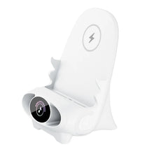 Load image into Gallery viewer, Magnetic Mini Chair Wireless Fast Charger Phone Stand Holder Upgraded Wireless Charging Station Phone with Speaker Function