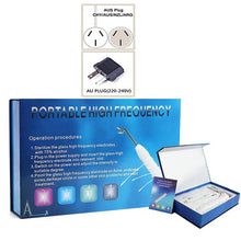 Load image into Gallery viewer, High-Frequency Electrode Rod With 4 Neon Electrotherapy Glass Tube Acne Removal And Beauty Machines