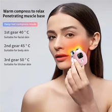 Load image into Gallery viewer, Rechargeable Facial Massager 3 Thermal Tremor Modes Women's Portable Skincare Device Deep Hot Compress