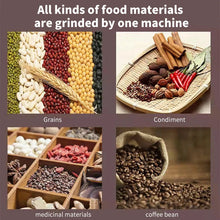 Load image into Gallery viewer, Coffee Grinder Portable Electric Professional Grinding Coffee Beans Nuts Spice Sugar Grains Mill Grinder Stainless Steel Blade