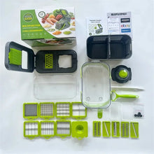 Load image into Gallery viewer, 15/22 in 1 Multifunctional Vegetable Chopper Onion Chopper Handle Food Grate Food Chopper Kitchen Vegetable Slicer Dicer Cut