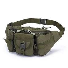 Load image into Gallery viewer, Men Tactical Waist Bag Nylon Fanny Pack Military Travel Hip Belt Bum Sports Bag Outdoor Cycling Travel Hiking Waistpack Pouch