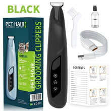 Load image into Gallery viewer, Professional Dog Hair Trimmer Electric Dog Cutter Pet Foot Hair Trimmer Cat Grooming Hairdresser Scissors