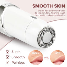 Load image into Gallery viewer, Face Mini Hair Remove Lipstick Style Electric Facial Hair Removal Facial Cleansing Beauty Women's Face Shaver Eyebrow Trimmer