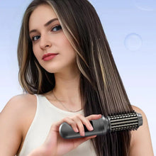 Load image into Gallery viewer, Cordless Hair Curling Iron Brush USB Rechargeable Travel Heated Round Brush 3-in-1 Electric Hair Curling Wand Styling Tools