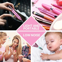 Load image into Gallery viewer, Cordless Electric Nail Drill Machine for Acrylic Nails Gel Polish Remove Manicure Pedicure Nail File Tools Salon Nail Equipment