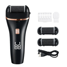 Load image into Gallery viewer, Electric Foot File Grinder Dead Dry Skin Callus Remover Washable Feet Pedicure Tool Foot Care Tools for Hard Cracked Clean