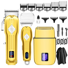Load image into Gallery viewer, 3 in 1 Professional Hair Clipper Electric Shaver for Barber Men's Hair Trimmer Electric Shaver Hair Cutting Machine