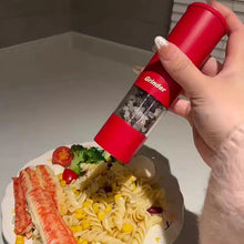 Load image into Gallery viewer, Electric Salt and Pepper Grinder Rechargeable Automatic Pepper Mill Grinder Adjustable Coarseness Shakers One-Hand Working RED
