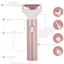 Load image into Gallery viewer, Women Razor Shaver Beauty Instrument Body Epilator Nose Hair Removal Machine Lady Shaver Eyebrow Trimming Knife