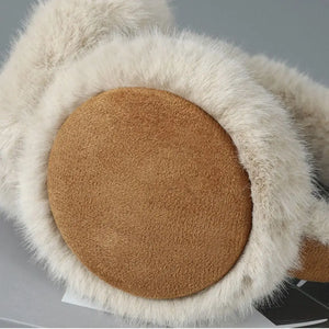 Plush Earmuffs Soft Ear Cap Thicken Foldable Ear Cover Folding Keep Warmer Winter Earmuffs Female