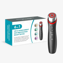 Load image into Gallery viewer, Booster Pro Led Facial Light 5 Colors Eye Beauty Wand Red Light Eye Massager for Skincare &amp; Blue Rejuvenation Tool