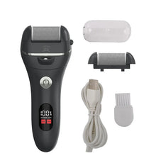 Load image into Gallery viewer, Rechargeable Electric Foot File Callus Remover Machine Pedicure Device Foot Care Tool Feet For Heels Remove DeadSkin LED Display