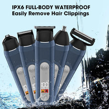 Load image into Gallery viewer, Men's 5-in-1 Home Hairdressing Set Professional Hair Clipper Hair Cutting Machine
