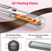 Load image into Gallery viewer, USB Rechargeable Cordless Hair Straightener And Curler 2 In 1, 4500Mah Battery, 10S Fast Heating