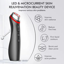 Load image into Gallery viewer, Booster Pro Led Facial Light 5 Colors Eye Beauty Wand Red Light Eye Massager for Skincare &amp; Blue Rejuvenation Tool