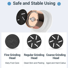 Load image into Gallery viewer, Electric Foot Polisher Callus Remover Foot File Electric Foot Grinder Pedicure Tools Pedicure Machine Electric Callus Remover