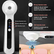 Load image into Gallery viewer, Visible Electric Blackhead Remover Vacuum Acne Cleaner With Magnifier Black Spots Removal Face Nose Deep Cleaning Tools