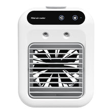 Load image into Gallery viewer, Portable Air Conditioner Fan 2 Speeds Air Cooling Fan with Humidifier Personal Air Cooler Quiet for Home Office Bedroom Use
