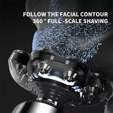 Load image into Gallery viewer, Electric Shaver Beard Hair Trimmer Wet Dry Electric Razor Rechargeable Bald Head Shaving Machine LCD Display Men Grooming Kit