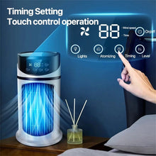 Load image into Gallery viewer, Portable Air Conditioner USB Mini Air Conditioner Air Cooler Fan Water Cooling Fan Air Conditioning air cooler For Home Office