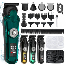 Load image into Gallery viewer, 6 in 1 Men's Multifunctional Professional Electric Hair Clipper Nose Trimmer Electric Shaver Set Hair Cutting Machine