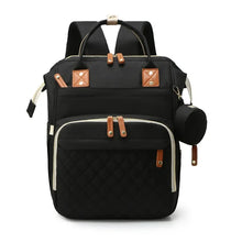 Load image into Gallery viewer, USB Mummy Bag Diaper Bag Baby Care Large Capacity Mom Backpack Mummy Maternity Wet Bag Waterproof Baby Pregnant Bag Nappy Bag