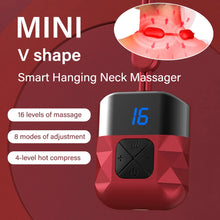 Load image into Gallery viewer, Electric Smart Hanging Neck Massager 16 Levels Muscle Massager Hot Compress Mini Neck and Cervical Massager Relaxation Machine