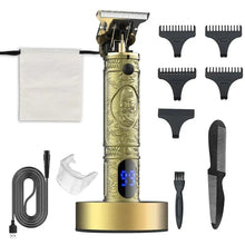 Load image into Gallery viewer, Cordless Hair Clippers with Charging Dock for Barber Rechargeable Electric Hair Trimmer Hair Cutting Tools