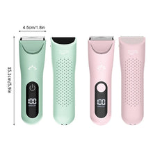 Load image into Gallery viewer, Electric Body Hair Trimmer for Men and Women Wet Dry Use with Ceramic