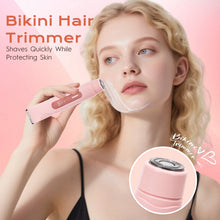Load image into Gallery viewer, LCD Screen Hair Removal Device: Dual Waterproof Heads, Full Body Pain-Free Trimming for Women