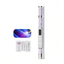 Load image into Gallery viewer, Gifts Rechargeable Manicure and Pedicure Machine Portable 2-in-1 Nail Polisher with Lamp LCD Display Nail Drill