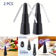 Load image into Gallery viewer, 2PCS/3PCS Fly Repellent Fan Dining Table Fan with Soft Blade Battery Portable Fly Repellent Fan for Picnic &amp; BBQ Fly Repeller