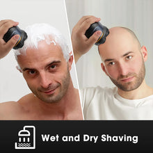 Load image into Gallery viewer, Men's 6D Magnetic Blade Rechargeable Electric Shaver Full Body Water Wash Professional Barber Trimmer Beard Shaver
