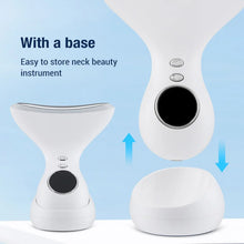 Load image into Gallery viewer, Electric Neck Beauty Instrument EMS Color Light Remove Neck Lines Vibration Neck Massager Lifting &amp; Tightening Beauty Instrument