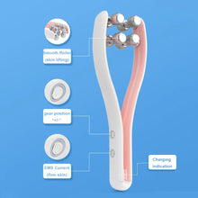 Load image into Gallery viewer, EMS Face Massager Facial Lift Up Machine Microcurrent Cellulite Double Chin Remover Face Massage Roller Skin Tightening Device