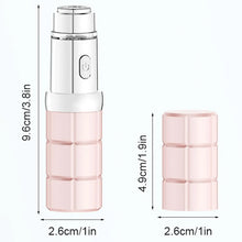 Load image into Gallery viewer, Electric Shaver for Women Lipstick-Shaped Portable Shaver Travel Female Hair Trimmer for Beauty Travel Grooming Home Salon Face