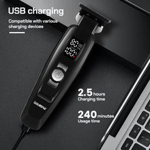 Load image into Gallery viewer, Professional Hair Salon Specific Oil Head Carving Clipper 8000RPM Men's Hair Trimmer 3 Speed Adjustable Electric Hair Clipper