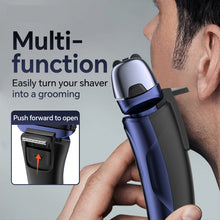 Load image into Gallery viewer, Electric Razor for Men Wet &amp; Dry Foil Shaver with 3-Blade &amp; Edge Shaving Area Digital Power Display Men's Electric Foil Shavers