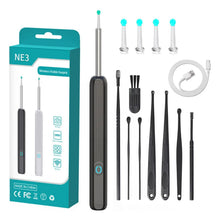 Load image into Gallery viewer, Wi -Fi Visible Wax Elimination Spoon USB 1080P HD Load Otoscope Ear Cleaner Ear Wax Removal Tool Suitable for Android IOS