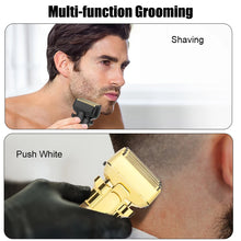 Load image into Gallery viewer, High Power Men's Electric Shaver Portable Rechargeable Hair Clipper Digital Display Reciprocating Razor Beard Trimmer