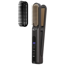 Load image into Gallery viewer, Quick Styling Wireless 2-In-1 Hair Straightener And Curler-Titanium Tourmaline Coating, Under 5 Min Minutes