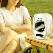 Load image into Gallery viewer, Portable Air Conditioner 3in1 Quiet AC Unit Air Cooler Humidifier Cooling Fans Cool Spray Humidifying Fan Office Desktop Fan