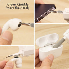 Load image into Gallery viewer, 8 in 1 Cleaning Kit Computer Keyboard Cleaner Brush Earphones Cleaning Pen For  Headset IPad Phone Cleaning Tools Keycap Puller