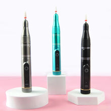 Load image into Gallery viewer, 35000RPM Rechargeable Nail Drill Machine Electric Nail File Portable Nail Polisher with 6 Bits and LED Display New Design