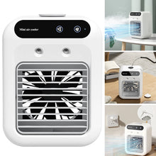 Load image into Gallery viewer, Portable Air Conditioner Fan 2 Speeds Air Cooling Fan with Humidifier Personal Air Cooler Quiet for Home Office Bedroom Use