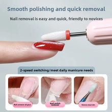 Load image into Gallery viewer, Two-In-One Portable Manicure Pedicure Kit USB Rechargeable Multi-Function Handheld LED Light Lamp For Nail Art