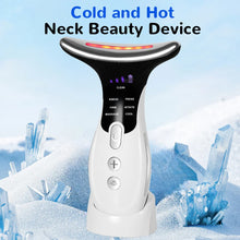 Load image into Gallery viewer, 7 Colors Anti Wrinkle Facial Massager Neck Face Beauty Device Skin Tighten Facial Lift Device Reduce Double Chin Skin Care Tool